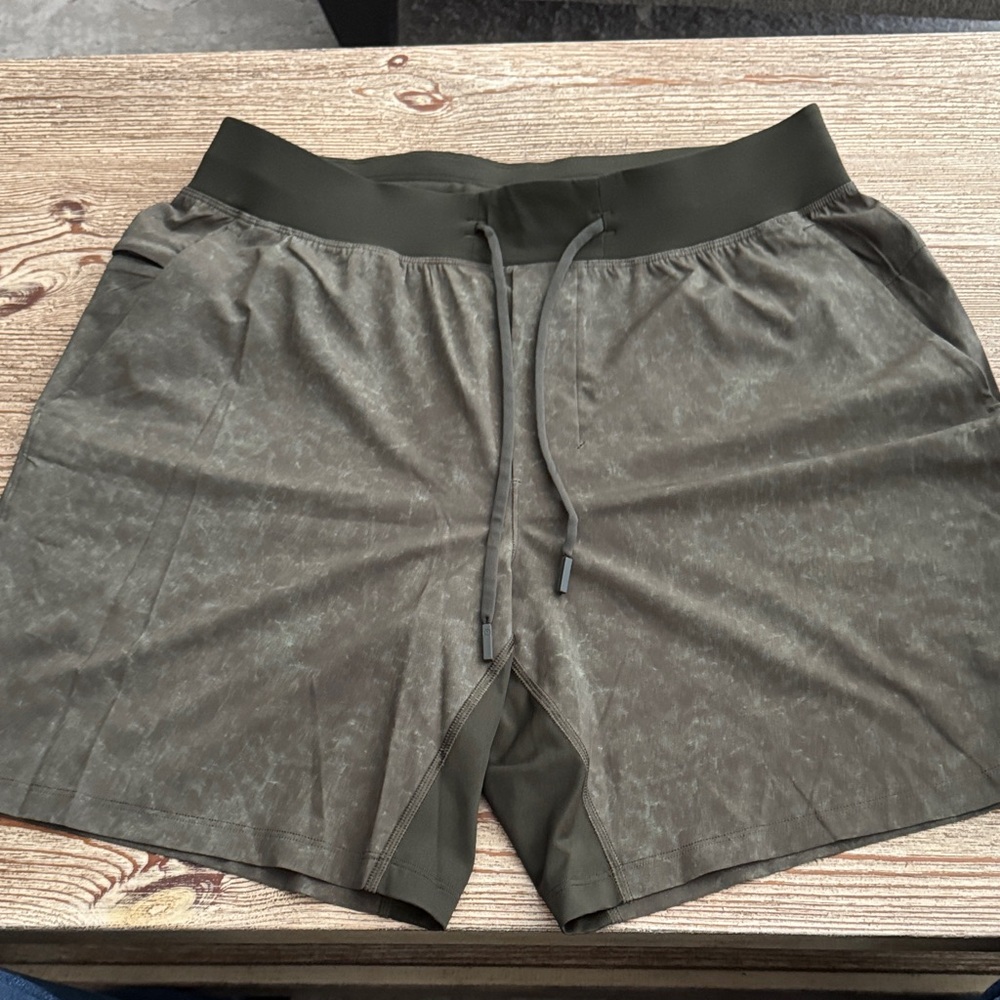 lululemon athletica Olive Athletic Shorts